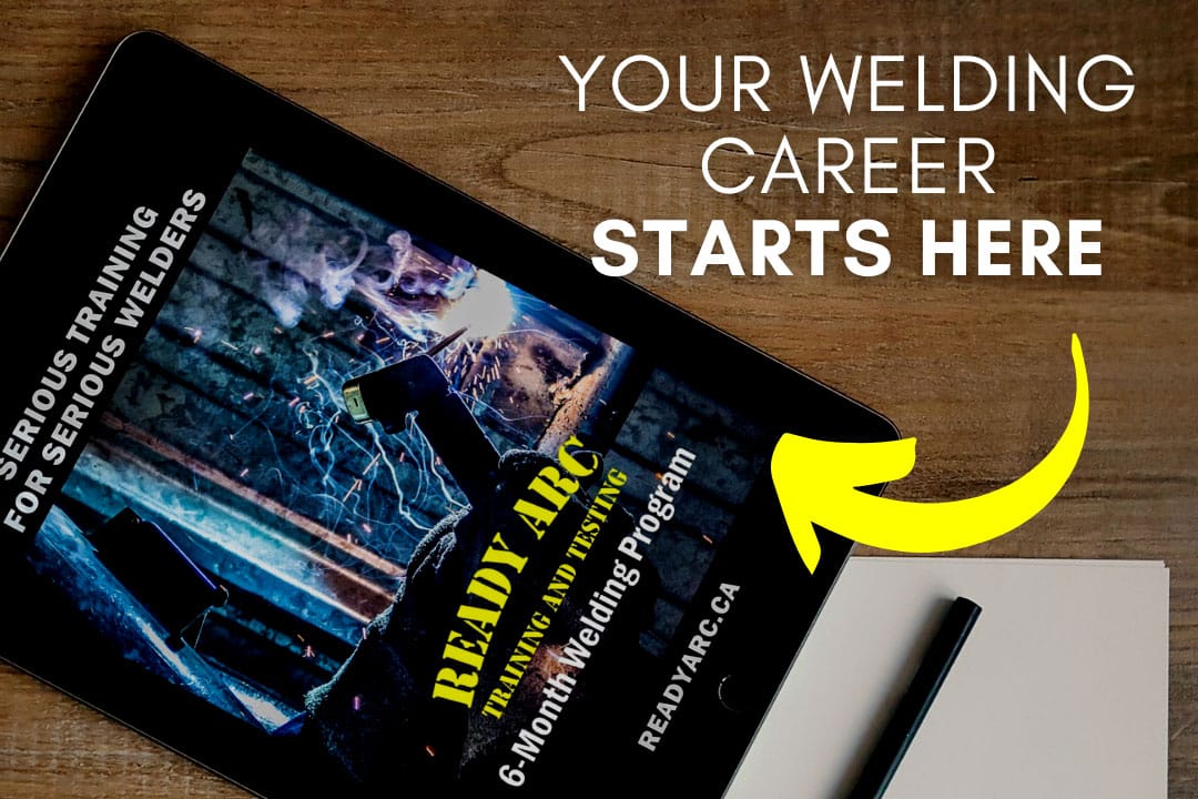 Download the Ready Arc Training & Testing 6-Month Welding Program Booklet.
