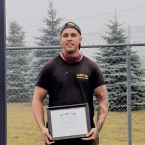 Matt Russell - Graduate of Ready Arc Training and Testing.